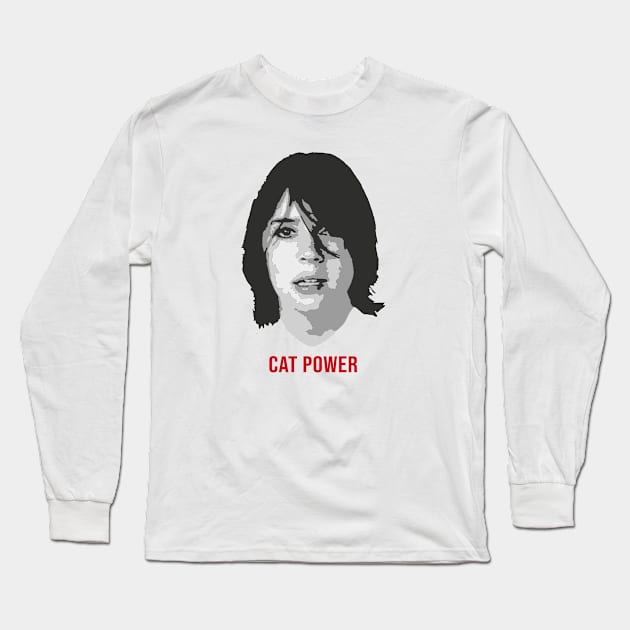 Cat Power Long Sleeve T-Shirt by ProductX